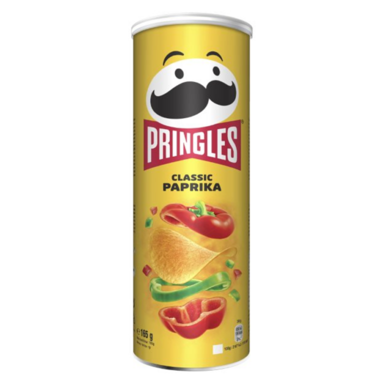 Pringles paprika classic 165g - Sladkomina.cz