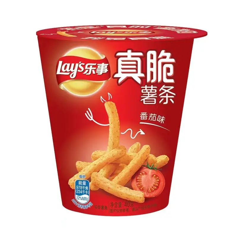 Lays fries snack - Ketchup 40g (CH) - Sladkomina.cz